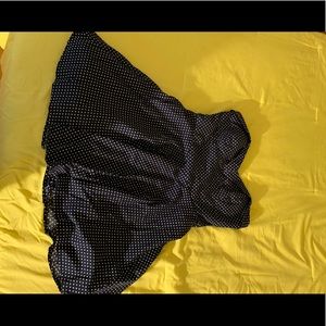 Halter polka dot dress